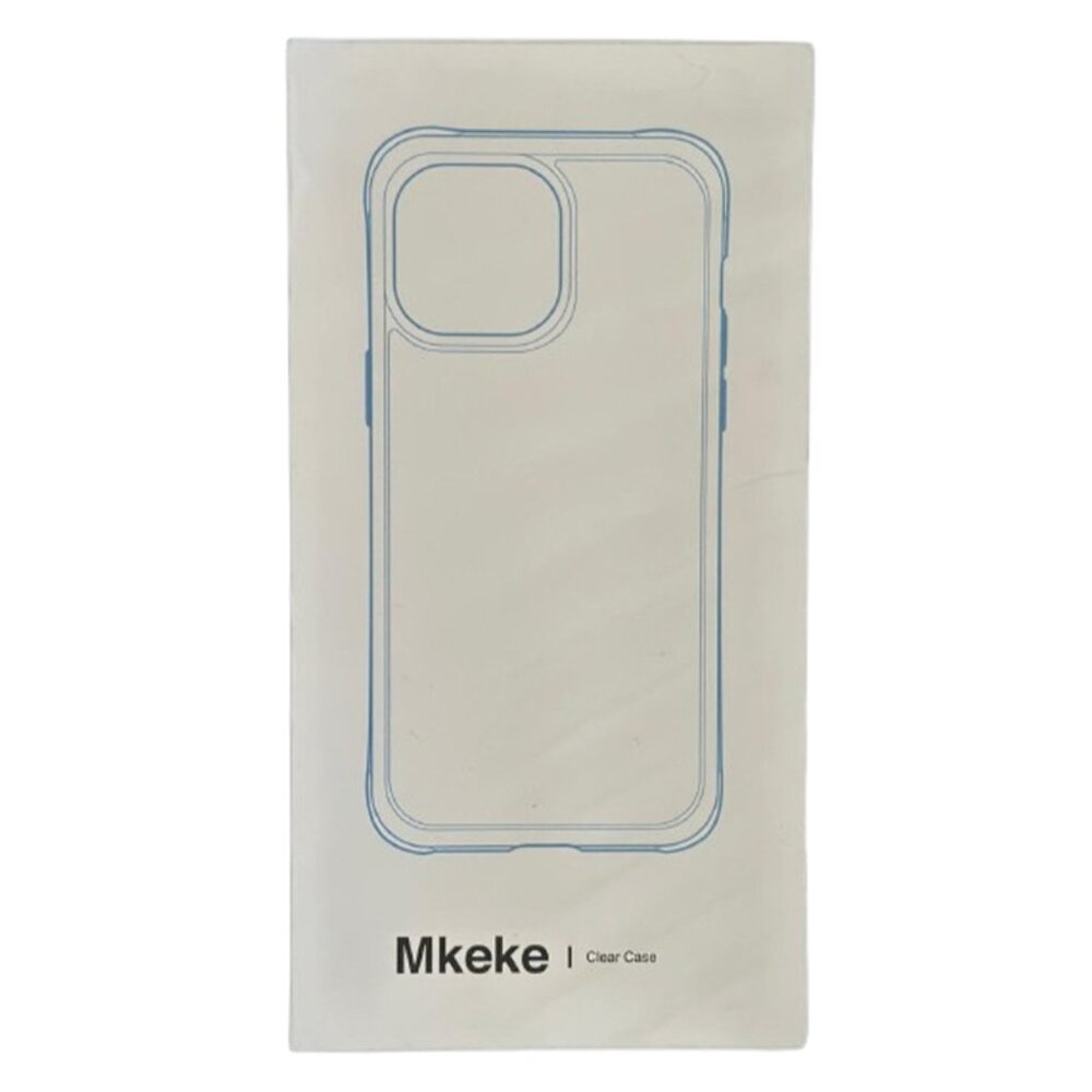 Mkeke Clear iPhone 14 Pro Max Case Transparent Cover